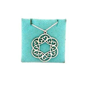 T&Co. 925 Loving Heart Swirl Medallion Paloma Picasso Necklace